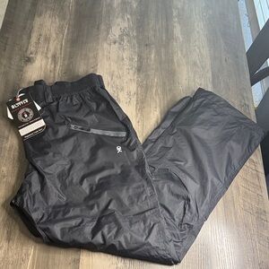 Little Donkey Andy Black Wind and Waterproof Pants